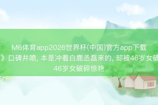 M6体育app2026世界杯(中国)官方app下载 《莫离》口碑井喷， 本是冲着白鹿丞磊来的， 却被46岁女破碎惊艳