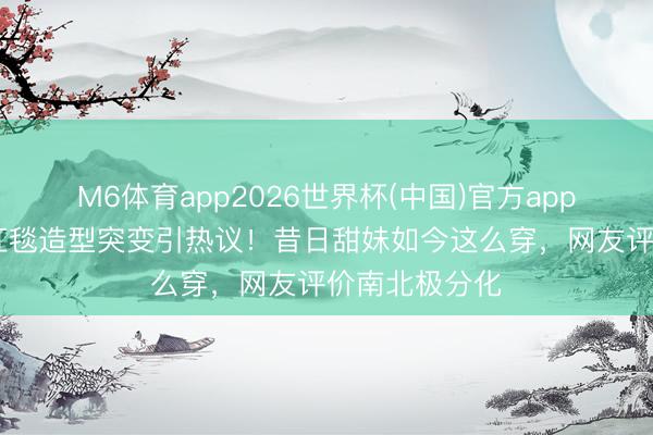 M6体育app2026世界杯(中国)官方app下载 田曦薇红毯造型突变引热议!昔日甜妹如今这么穿,网友评价南北极分化